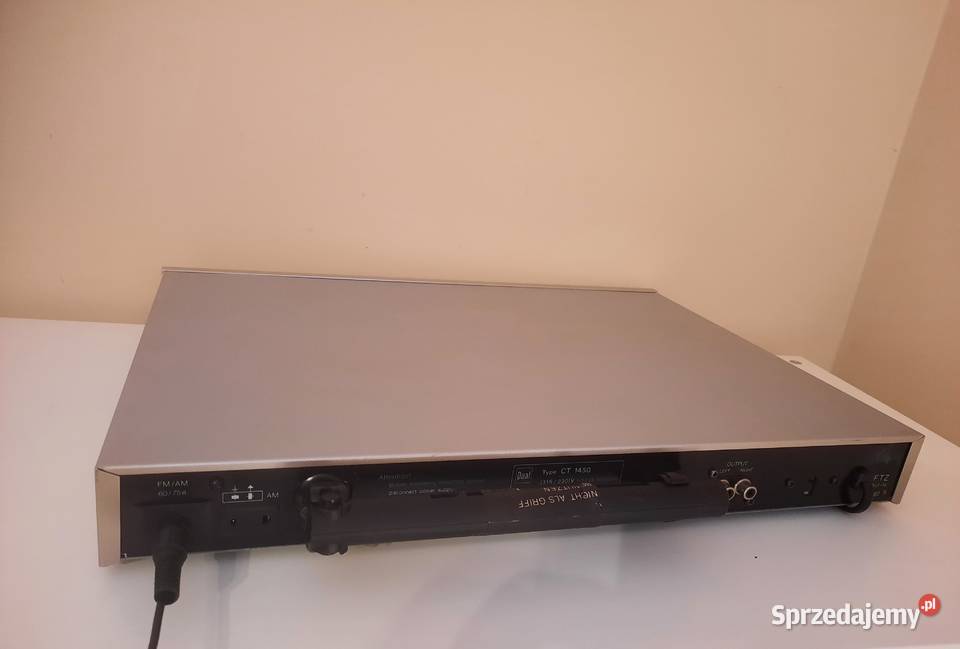 Tuner Dual CT 1450 Slim Line silver Piasek