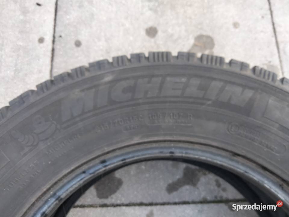2 x Opony Zimowe 2157015C Michelin Agilis Alpin Dęblin sprzedam