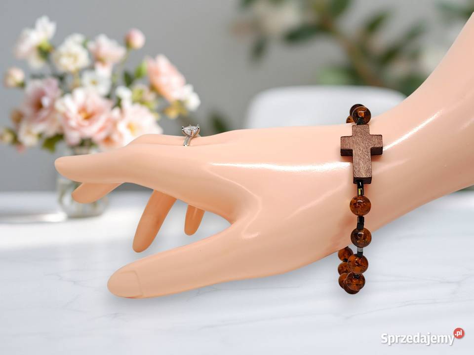 Bransoletka różaniec dziesiątka różańca z mazowieckie