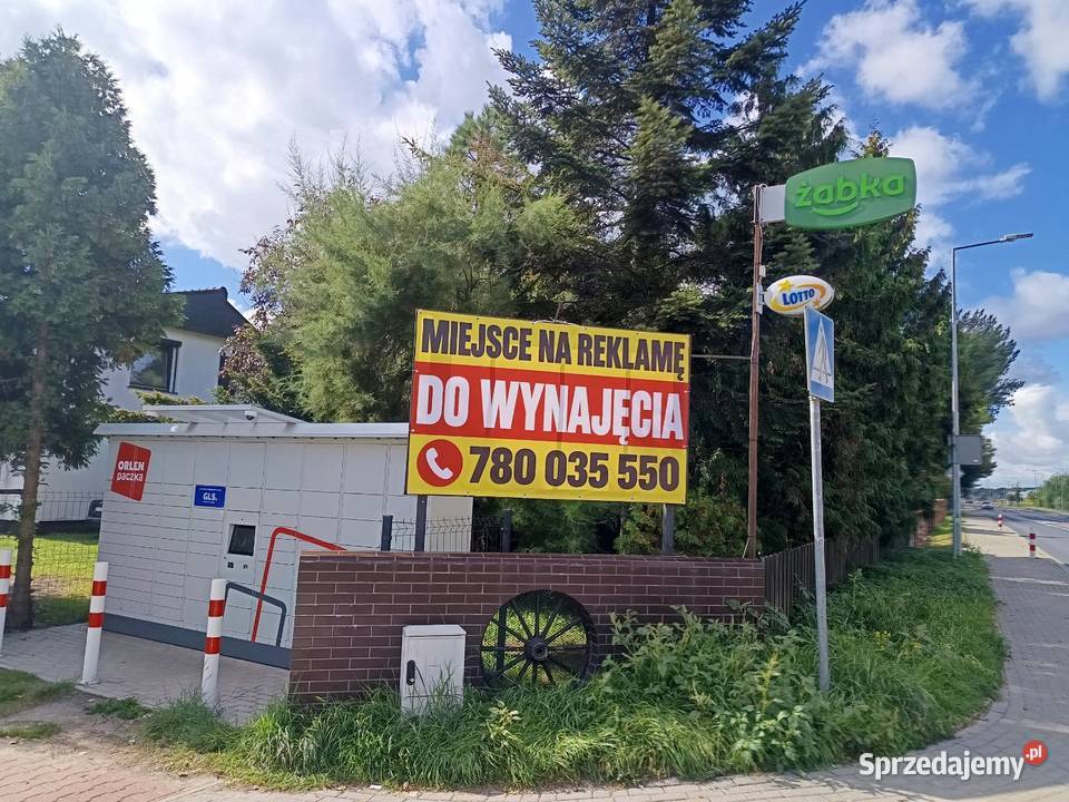 Miejsce na reklamę baner Komorniki Polna wielkopolskie sprzedam