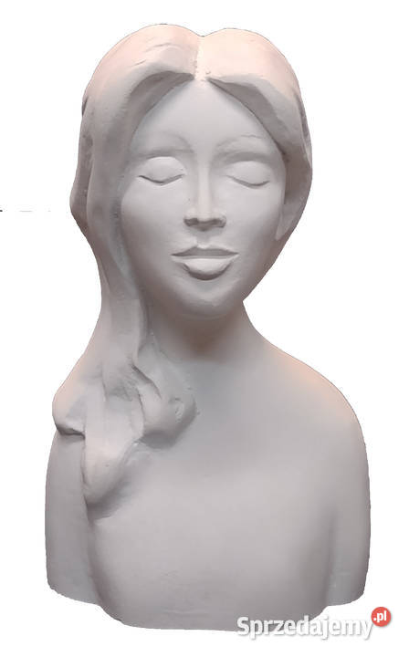 ELA Popiersie Gipsowe Głowa Kobiety Do Figurki i rzeźby Figurki i rzeźby Kielce