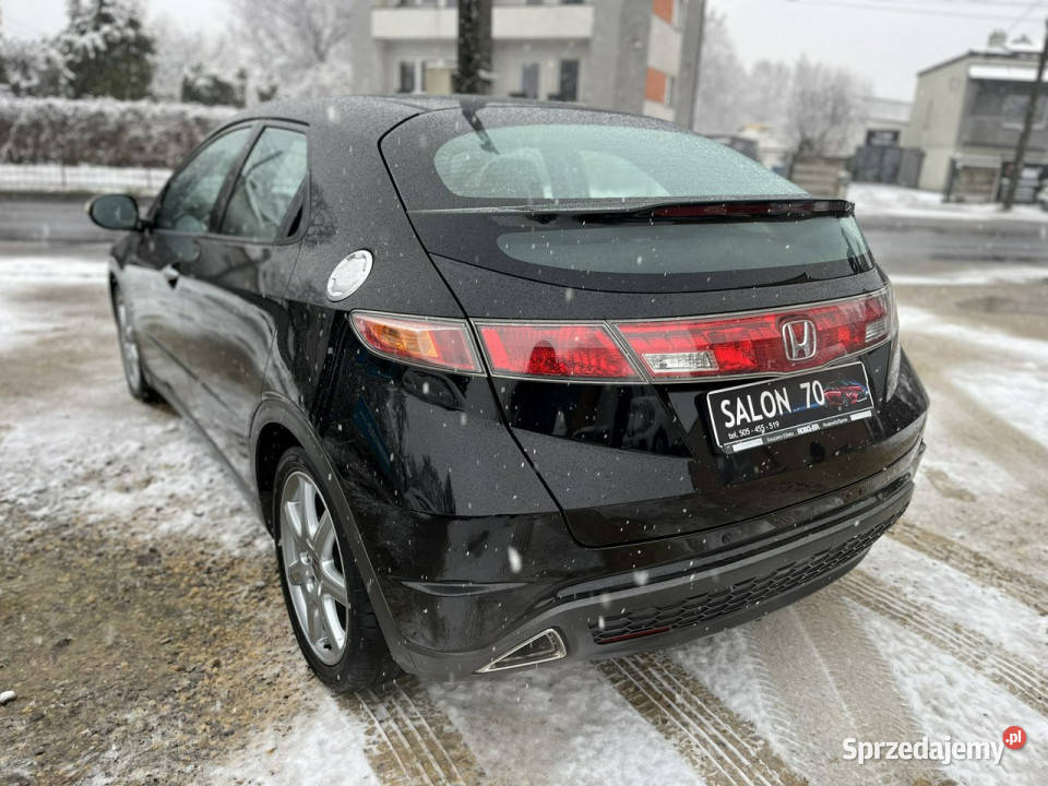 Honda Civic 18 1wł Climatronic 6 biegów Alu Bez czarny Civic Częstochowa sprzedam