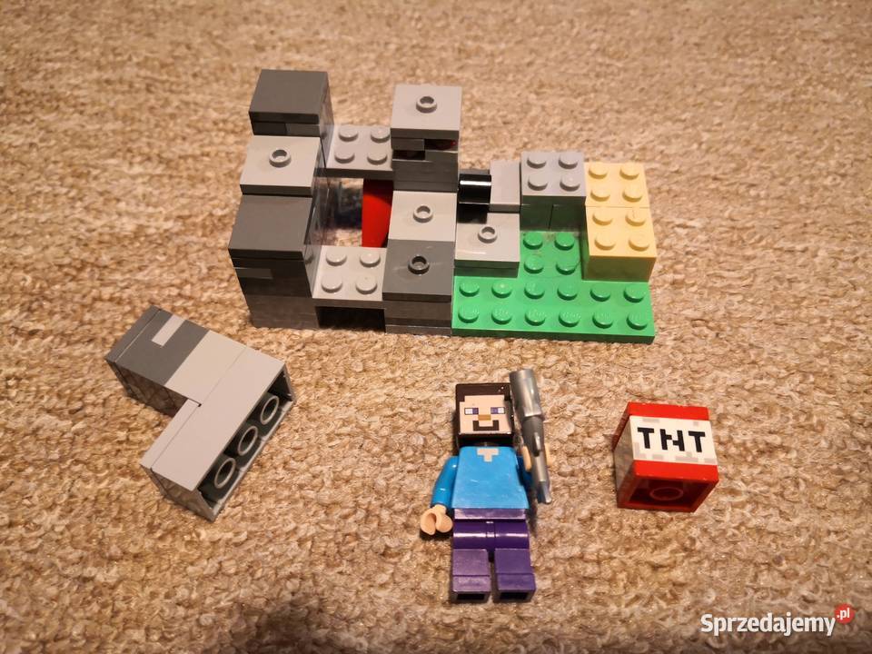 Lego Minecraft 4 zestawy komplet 1 Lusowo
