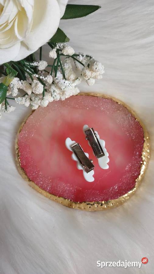 Małe spineczki z serduszkami 2 sztuki Olkusz