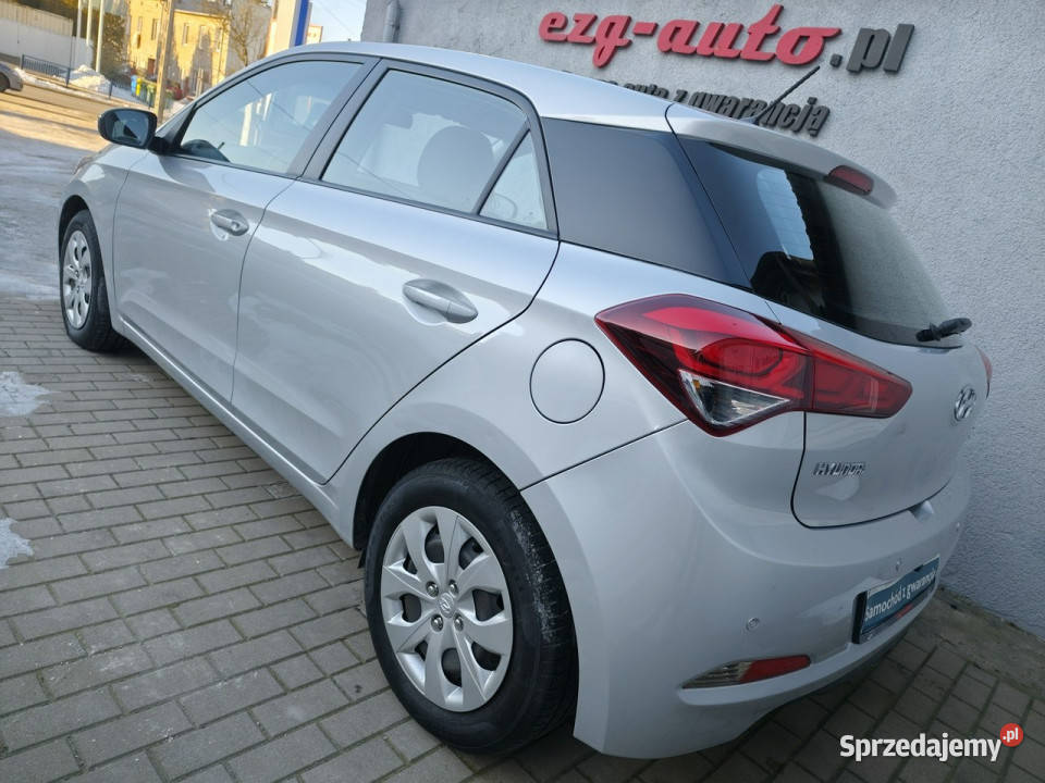 Hyundai i20 12 16V MPi bezwypadkowy Nawigacja ABS i20 łódzkie Zgierz