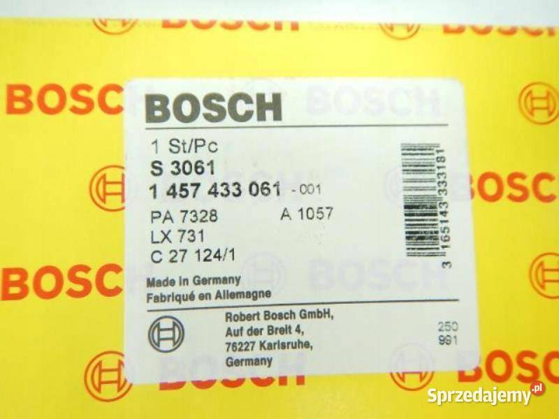 FILTR POWIETRZA BOSCH CITROEN BERLINGO 99 20 HDI sprzedam