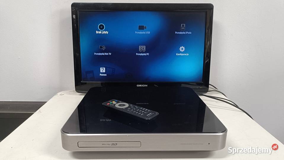 PHILIPS HTS7202 Amplituner z czytnikiem płyt i Amplitunery wielkopolskie Poznań