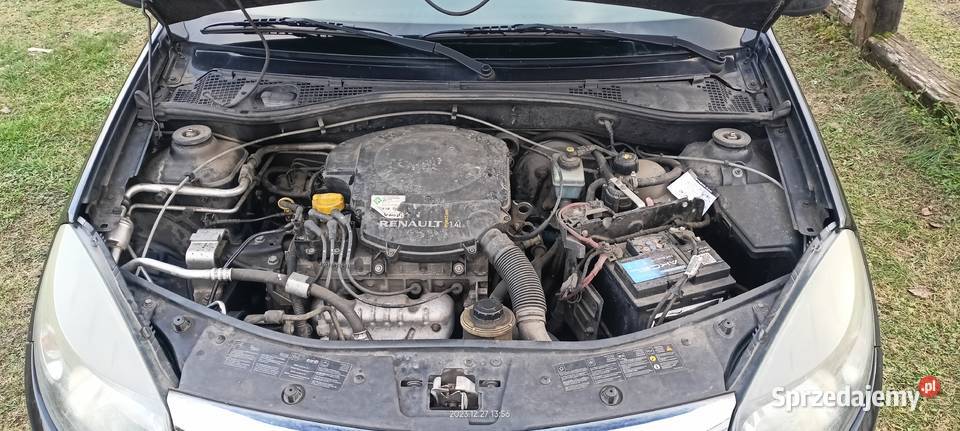 Dacia Sandero 14 LPG ZATARTY SILNIK uszkodzony Krępiec sprzedam