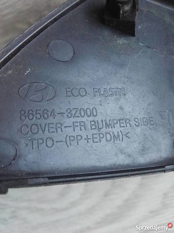 HYUNDAI I40 Prawa Listwa Zderzaka Przód listwy na zderzak Międzychód