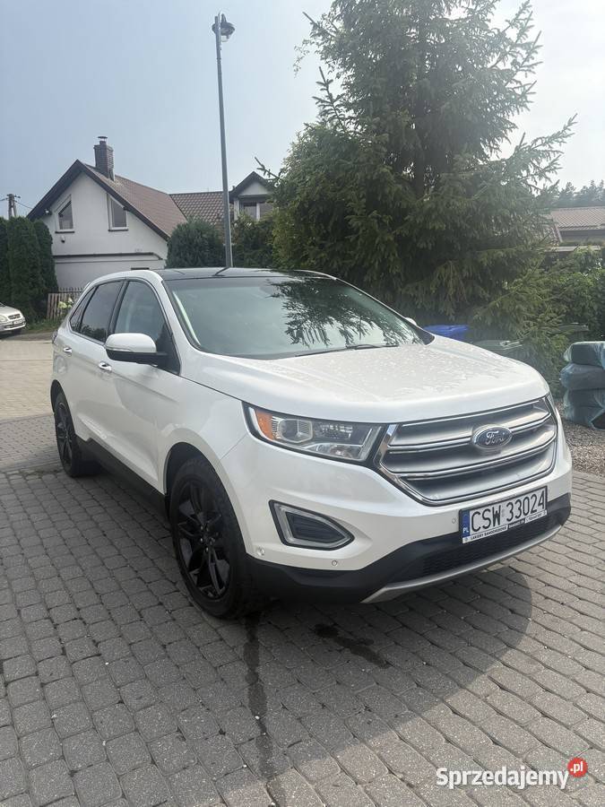 Ford Edge Titanium AWD 20 EcoBoost 245 Automat asystent pasa ruchu Dolna Grupa