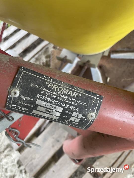 Rozsiewacz do nawozów promar i opryskiwacz sprzedam