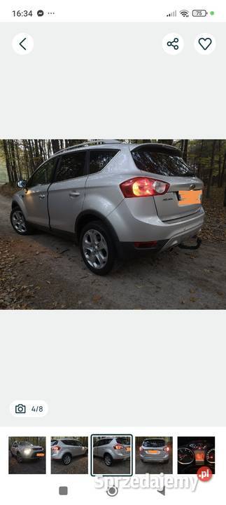 Ford Kuga 20Tdci Wylewa