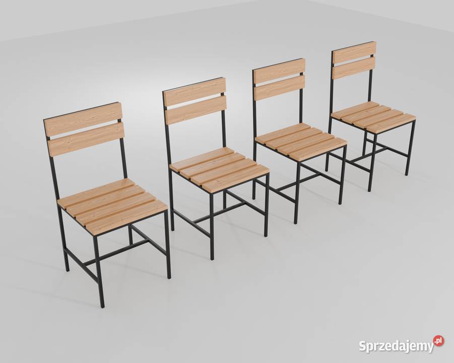Meble ogrodowe stalowe Stoły z krzesłami Łowicz sprzedam