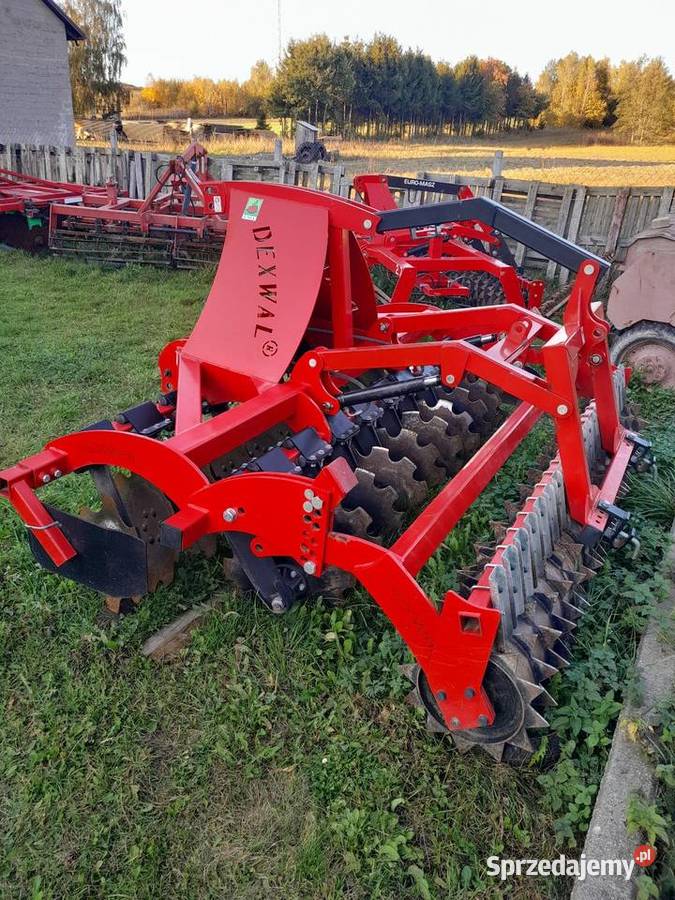 Agregat uprawowy siewny brona kompaktowa wał świętokrzyskie Łagów