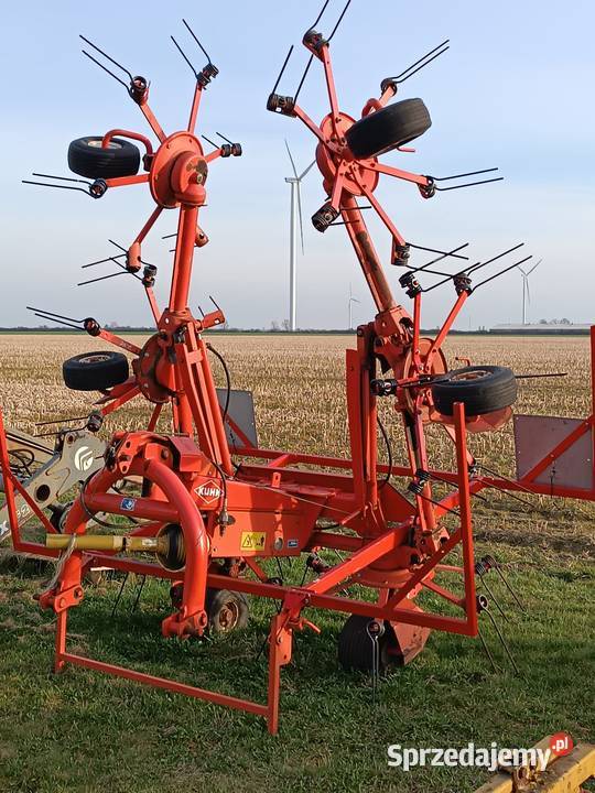 przetrząsacz pająk KUHN GF 6401 pottinger claas wielkopolskie