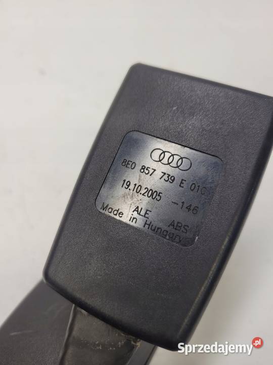 ZAPINKA PASA TYŁ AUDI A4 B6 B7 8E0857739E śląskie Przystajń