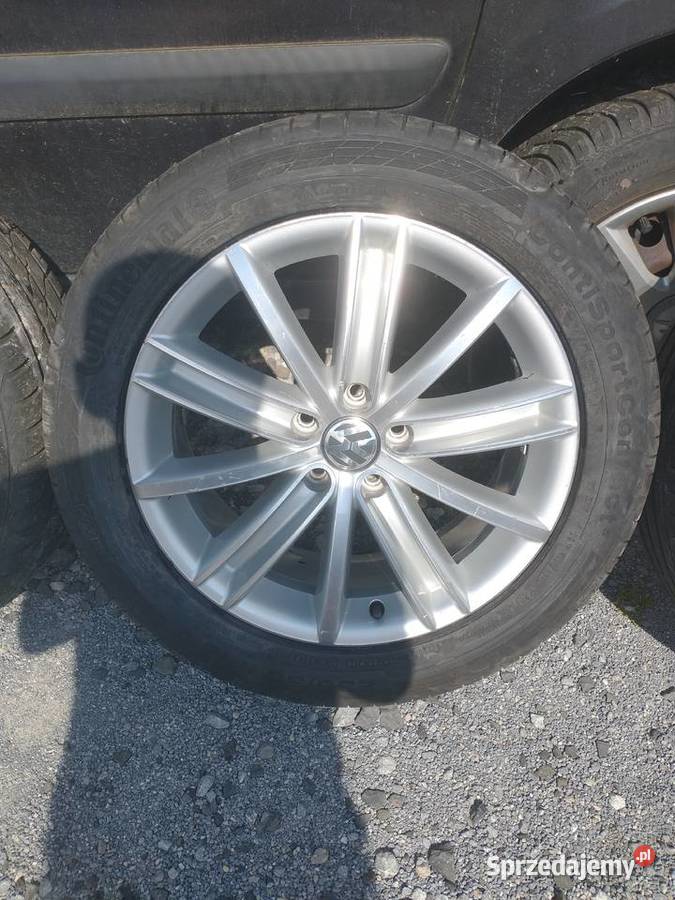 Alufelgi 18VW Tiguan 5N oryginalne Średnica 18" Cisiec