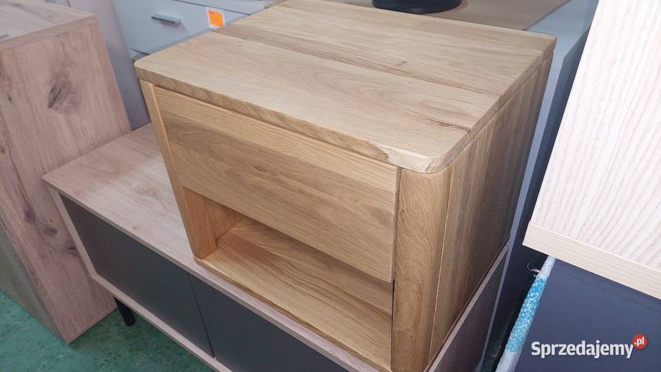 Szafka nocna dębowa Nilas wielkopolskie