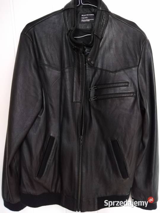 Męska kurtka skórzana Selected Homme Kurtki i płaszcze Częstochowa