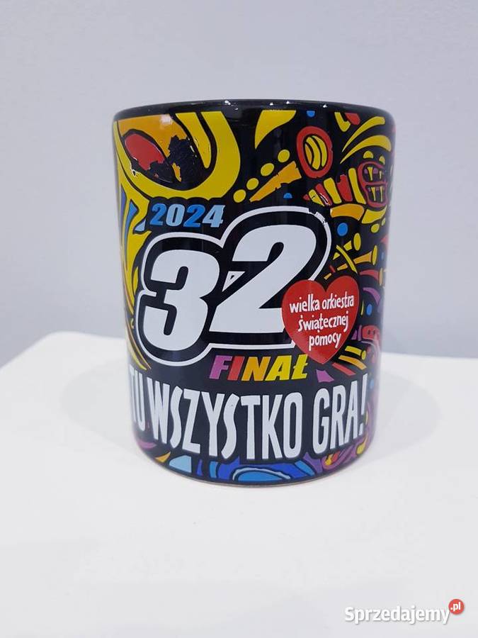 Ceramiczny kubek 32 finału WOŚP Dąbrowa Górnicza