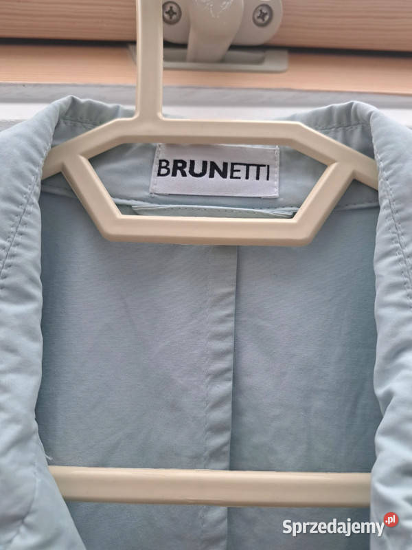 Jasnoniebieska kurtka Brunetti rozmiar 38 Trąbki Wielkie