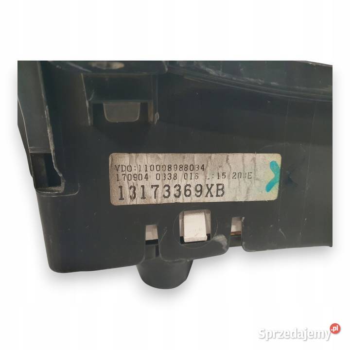 LICZNIK ZEGARY 13173369 XB Opel Corsa C 13 CDTI Liczniki i zegary Chełm