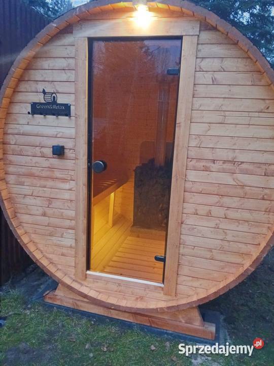 Sauna ogrodowa BECZKA 18 m warmińsko-mazurskie