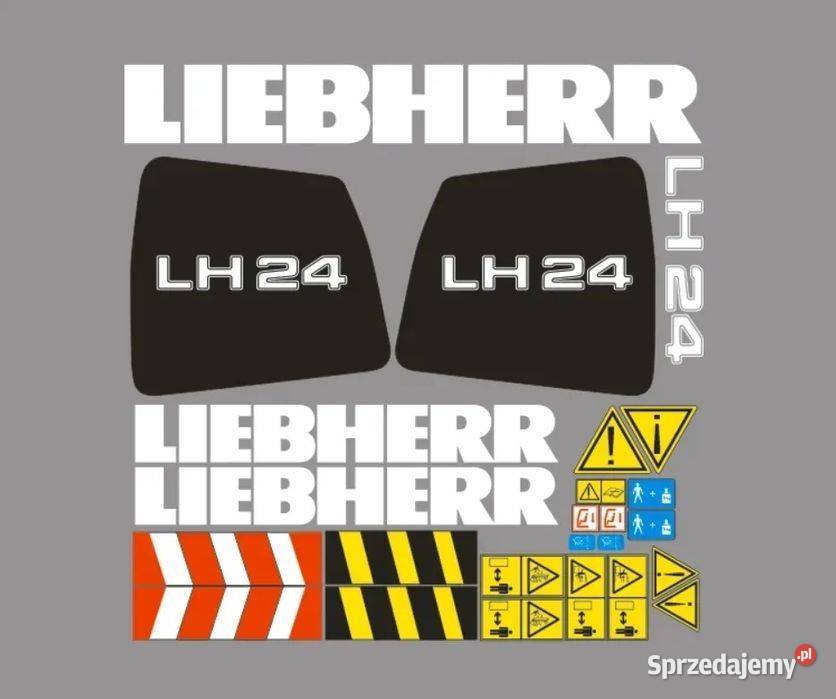Naklejki oklejenie LIEBHERR LH 24 Zamiennik Janików sprzedam