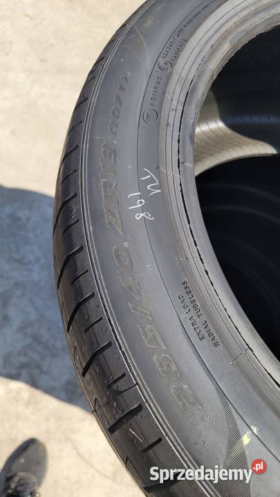 Pirelli 28540 19 nowe demo lato 2021 r sprzedam