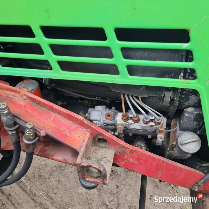 Ciągnik DEUTZ 6806 z turem Kuski