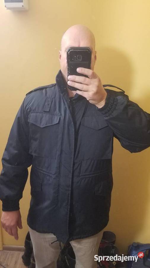 Kurtka zimowa Hero Collection ML granatowa długa Białystok