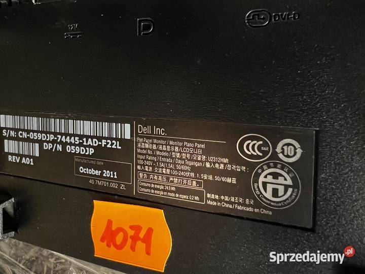 Używane Monitory Dell