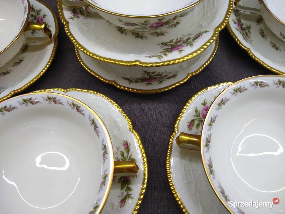 Bulionówka Rosenthal Sanssouci Moosrose Kalisz