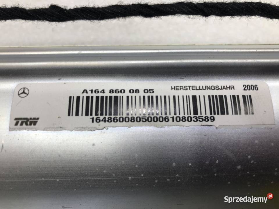 AIRBAG PODUSZKA PASAŻERA MERCEDES W164