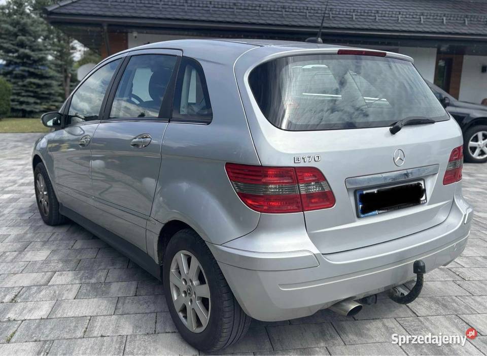Mercedes Bklasa 17 benzyna z gazem 2007 Łódź