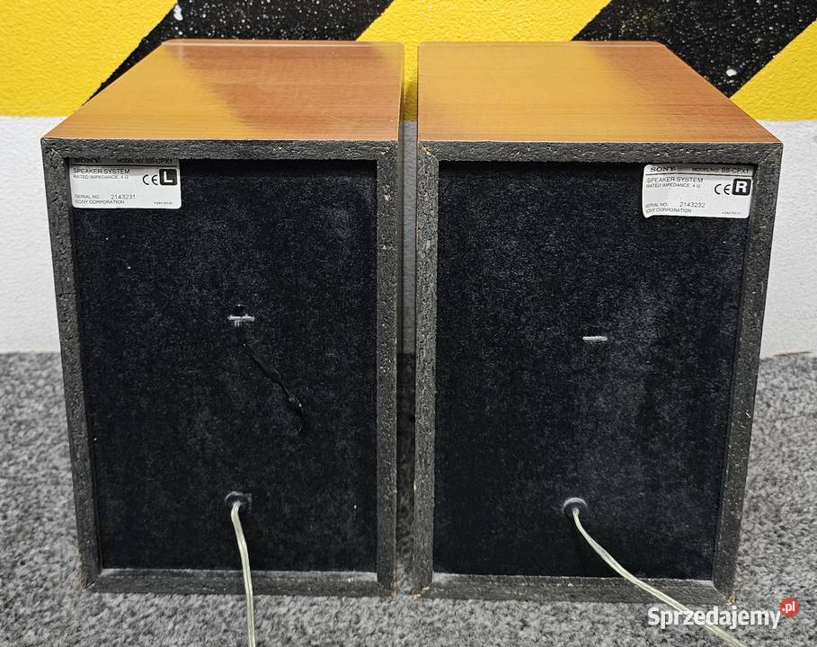Kolumny stereo Sony SSCPX1 2x75W Wysyłka