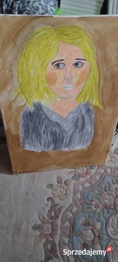 styl obrazu naiwny amatorki przedstawiający wielkopolskie Poznań sprzedam