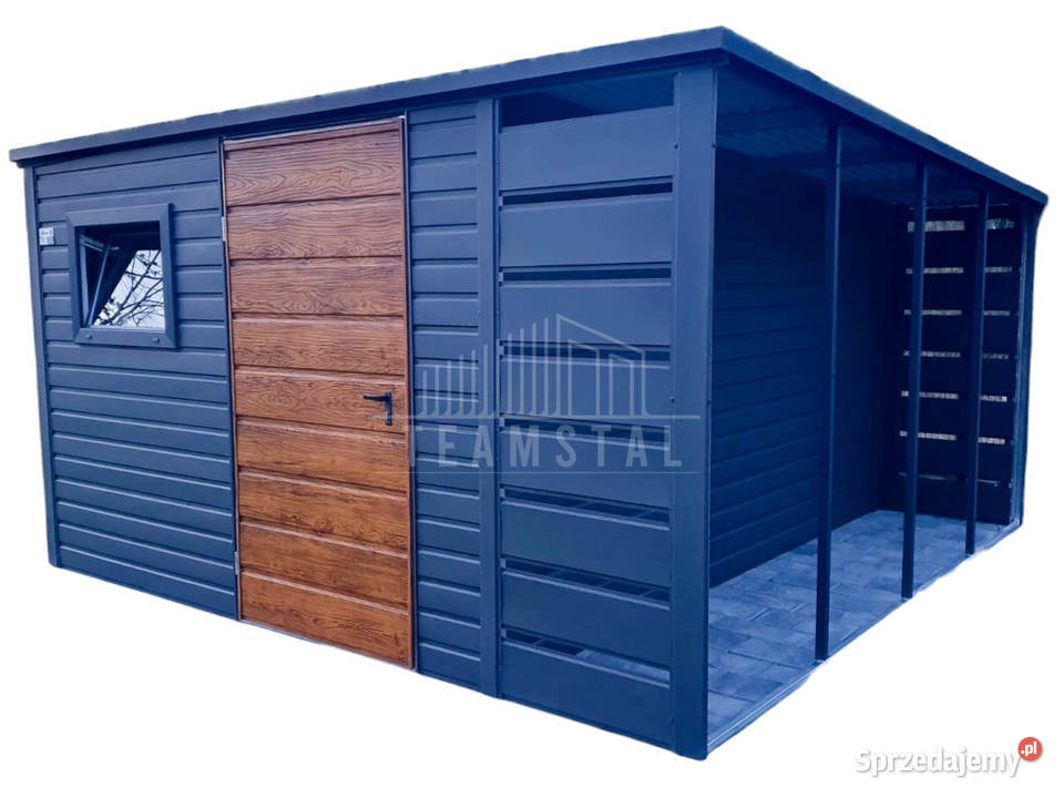 Domek Ogrodowy Schowek 3x4 wiata 1x4 drzwi okno Olsztyn sprzedam