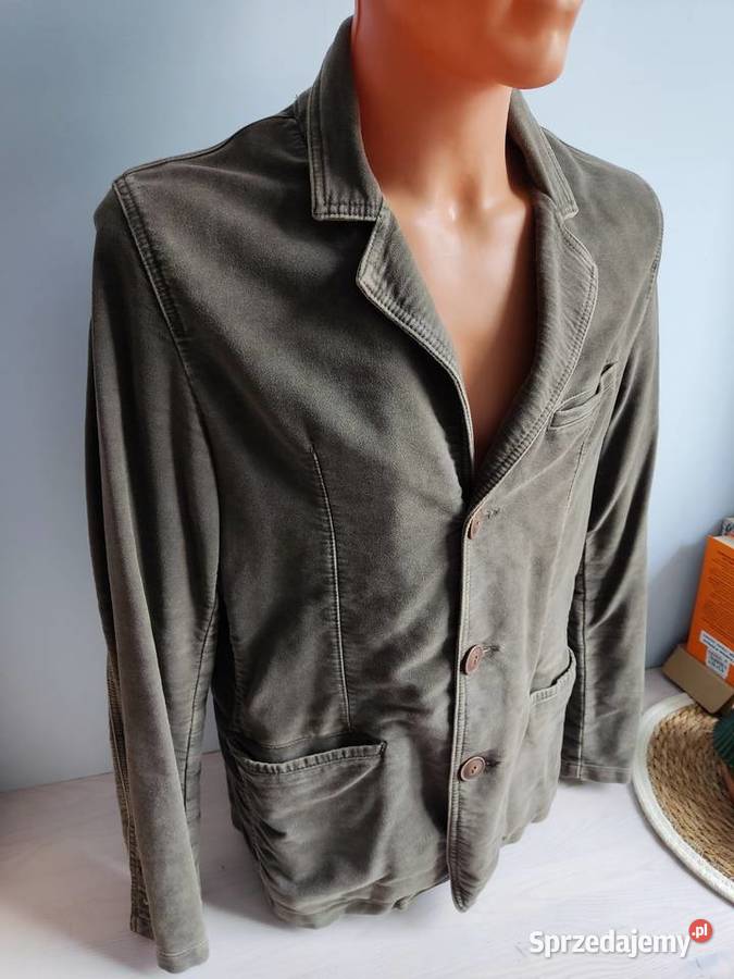 Marynarka męska Americanos brązowa Pozostałe Głuchołazy