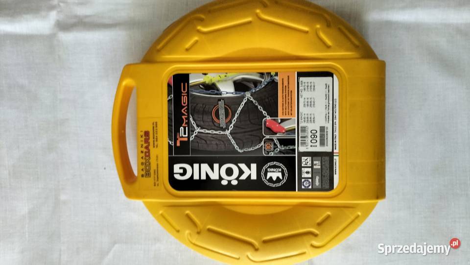 Sprzedam łańcuchy śniegowe Konig 16 śląskie