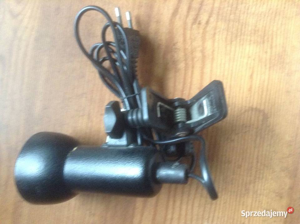 Lampka mockwana na klips z 2 płaszyznową opolskie Opole