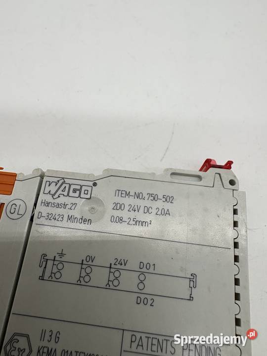 Wago 750502 Moduł wyjść binarnych Warszawa