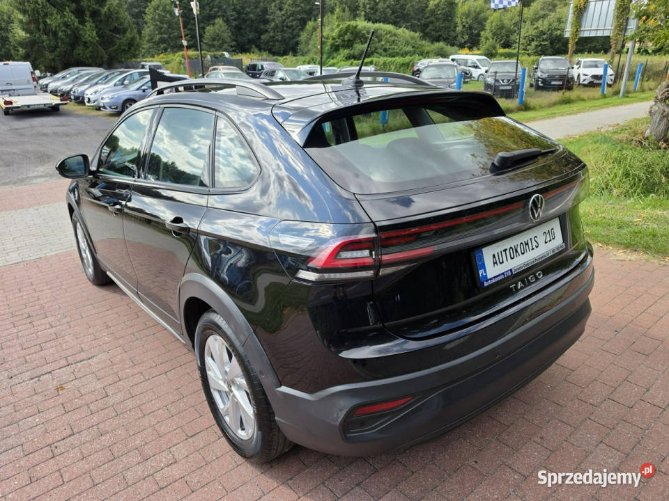 Volkswagen Taigo Volkswagen Taigo benzynka z czarny Motoryzacja wielkopolskie Cielcza