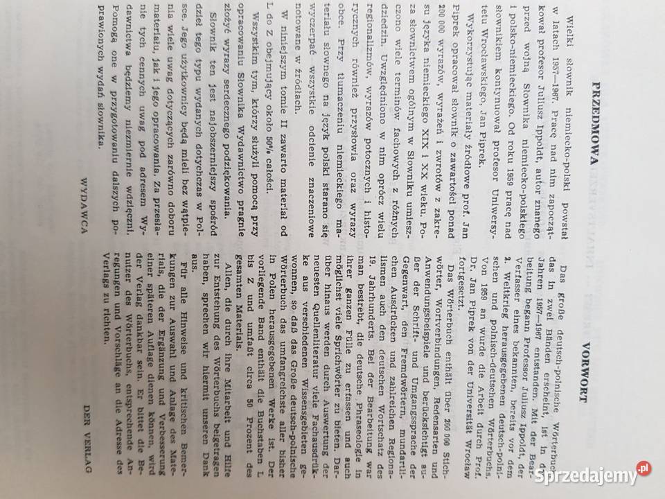 wielki słownik polsko niemiecki mniemiecko ISBN 9788378799764 Kielce