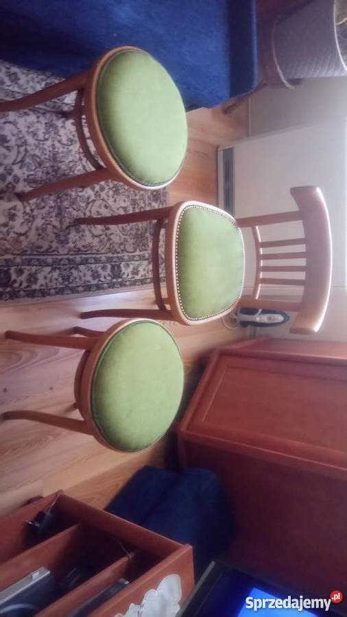 Krzesło i 2 taborety THONET Poznań