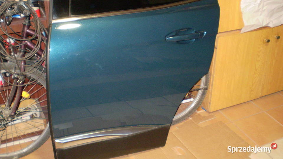 Drzwi tylne lewe w idealnym stanie Peugeot 3008 Lubicz Dolny sprzedam