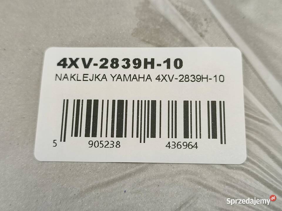 NAKLEJKA YZF NA LEWY BOCZEK YAMAHA YZFR1 BLUE lubelskie