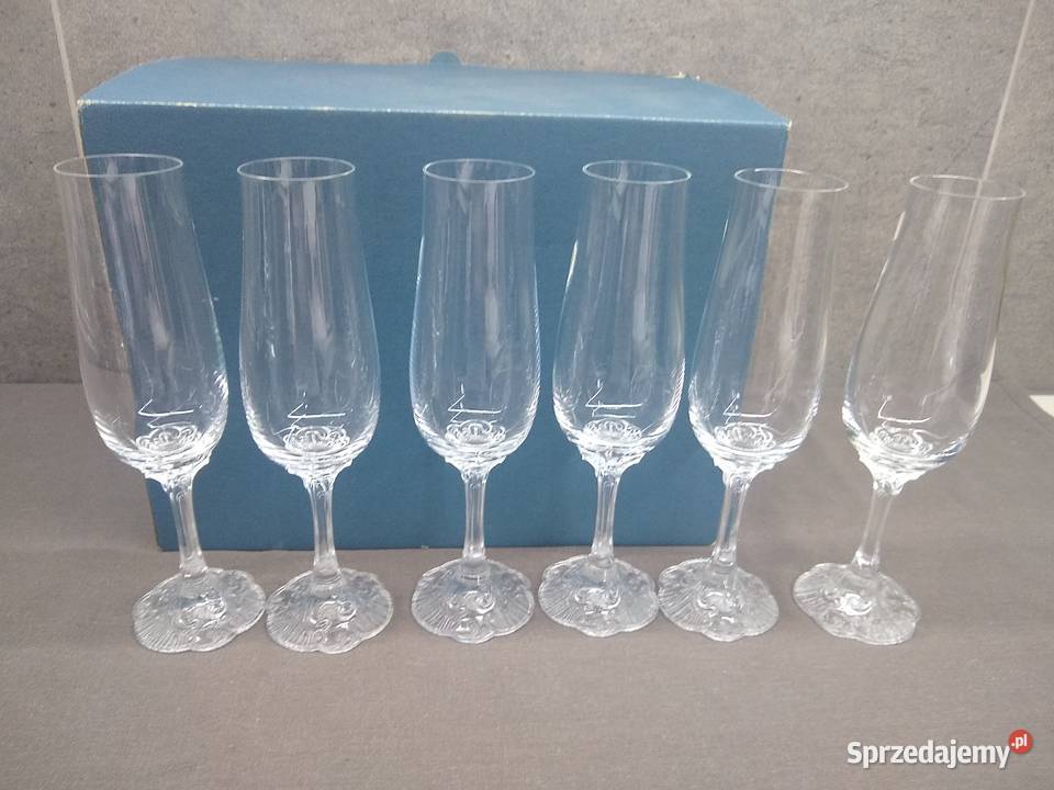 Kieliszki szampan prosecco Rosenthal Monbijou 6 Kalisz