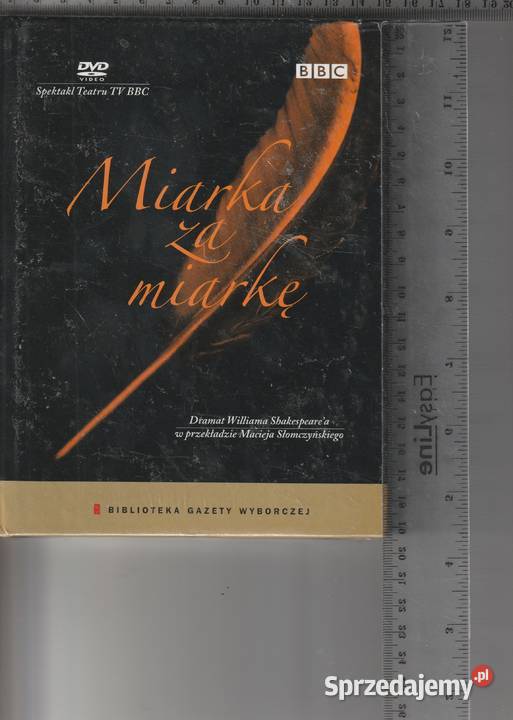 Miarka miarkę dramat Shakespearea BBC DVD lektor Pruszków
