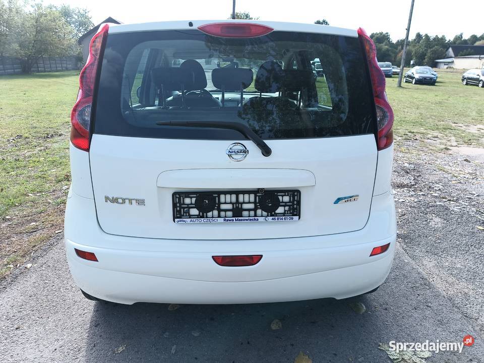 Nissan Note 15dci Kamera cofania Navi Hatchback Podkonice Miejskie